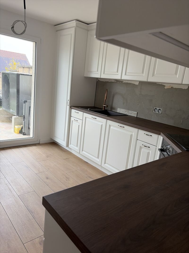 Cuisine, Chamblon — rénovation pilotée par Invatis