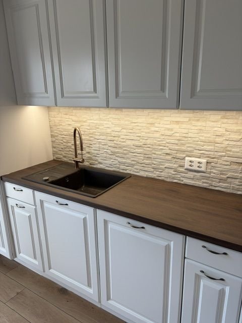 Cuisine, Chamblon — rénovation pilotée par Invatis