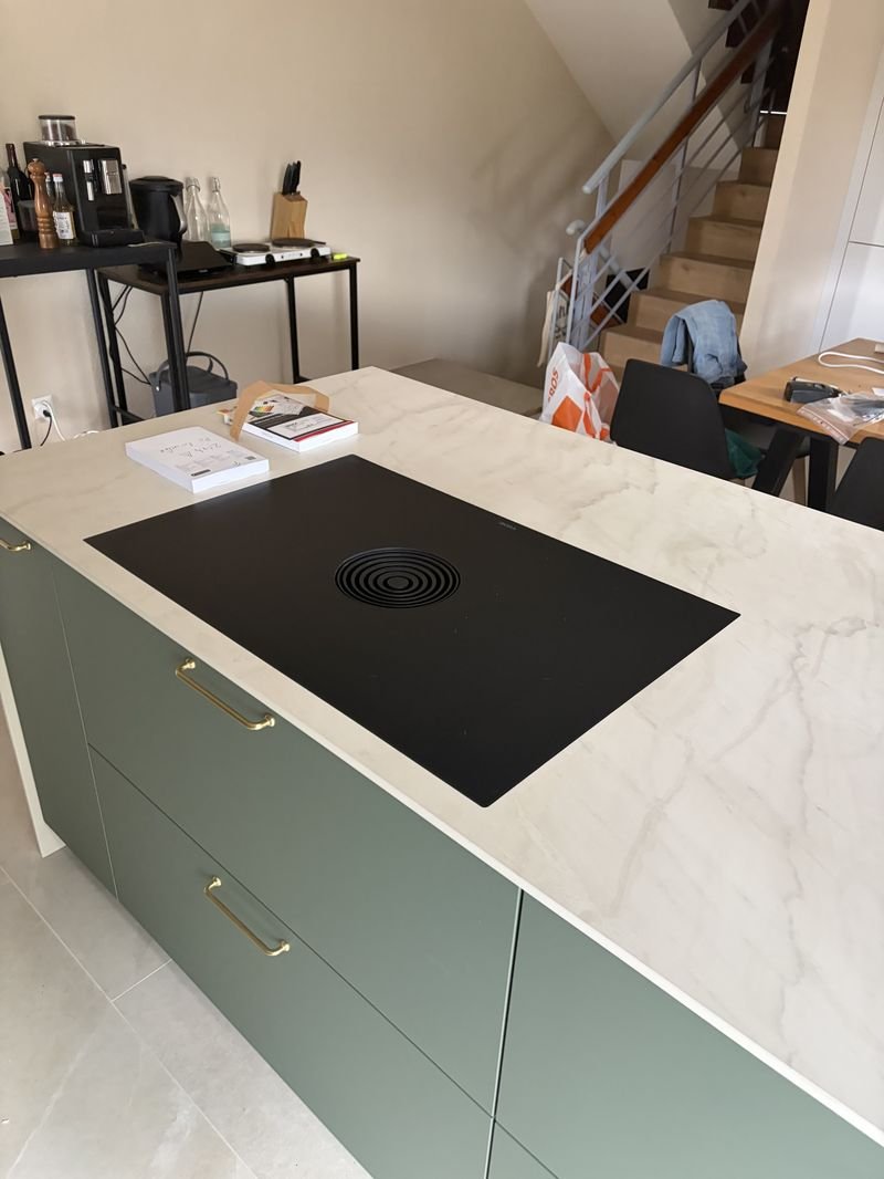 Cuisine, Treycovagnes — rénovation pilotée par Invatis