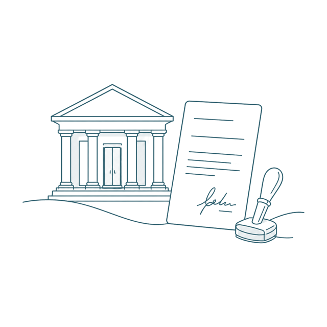 Banque, notaire et signature de l'acte